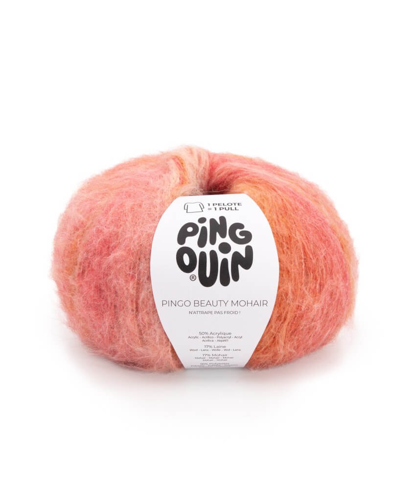 Pelote de Laine et Mohair à tricoter PINGO BEAUTY MOHAIR - 250gr - Pingouin Pelote de Laine et Mohair à tricoter PINGO BEAUTY MOHAIR - 250gr - Pingouin