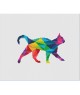 Kit broderie point de croix Marie Coeur - Chat