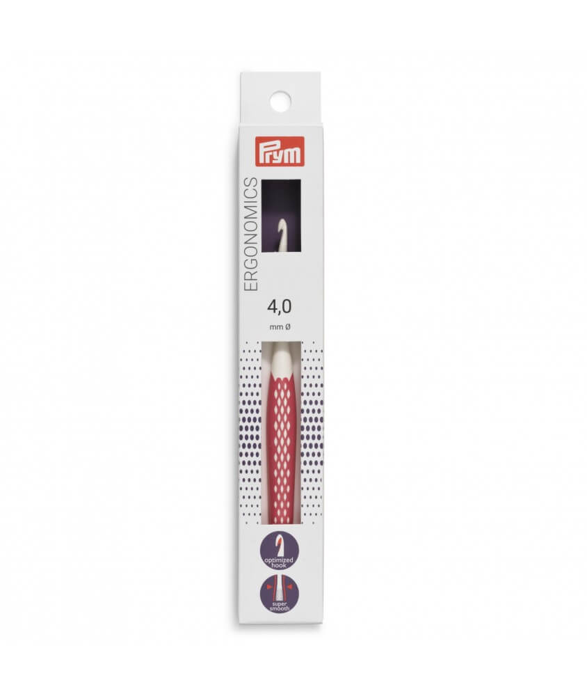 Crochets ergonomiques en plastique N° 3 à 5 - Prym Crochets ergonomiques en plastique N° 3 à 5 - Prym