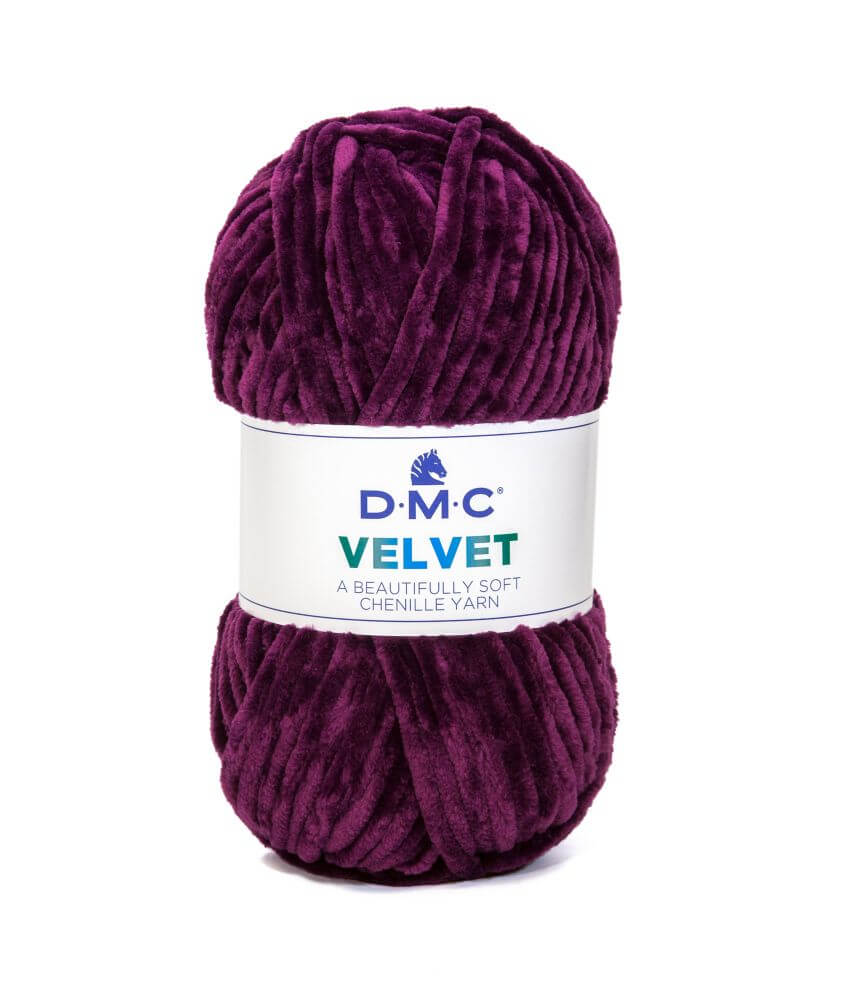 Fil Layette Chenille VELVET - 100g - DMC : Douceur et Chaleur pour Tous Vos Projets