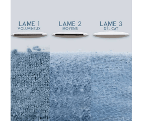 Rasoir Anti-Peluche avec Accessoires - Gleener® : Compact, Pratique et Écologique
