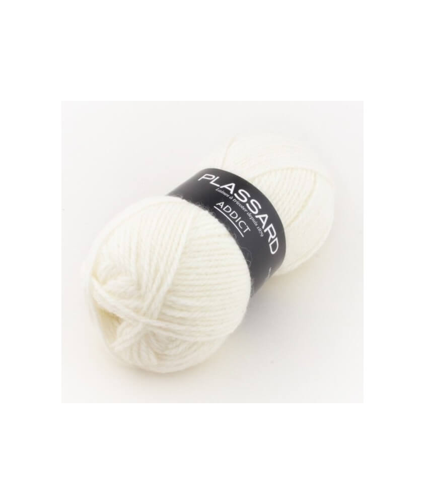 Pelote de laine à tricoter ADDICT - Plassard 