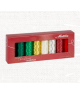 Kit de 8 Bobines Métalliques - Christmas Collection - Mettler : Le Parfait Assortiment pour des Créations Festives !