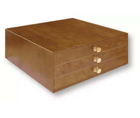Coffret Trésor en Bois Madeira Polyneon - 180 Couleurs Brillantes pour la Broderie Machine