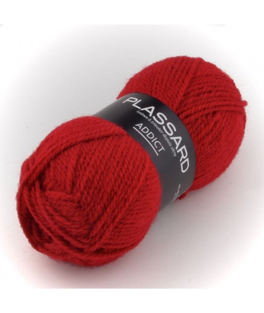 Pelote de laine à tricoter ADDICT - Plassard 