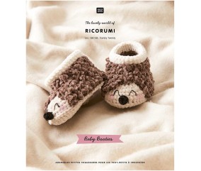 Livret Ricorumi Baby Booties : Des Petits Pieds Bien au Chaud avec des Créations Adorables ! - Rico Design