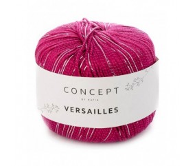 Fil à tricoter VERSAILLES - Katia rouge 88 sperenza