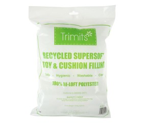 Garnissage Ultra Doux Recyclé pour Jouets et Coussins - Sac de 250 g - Trimits