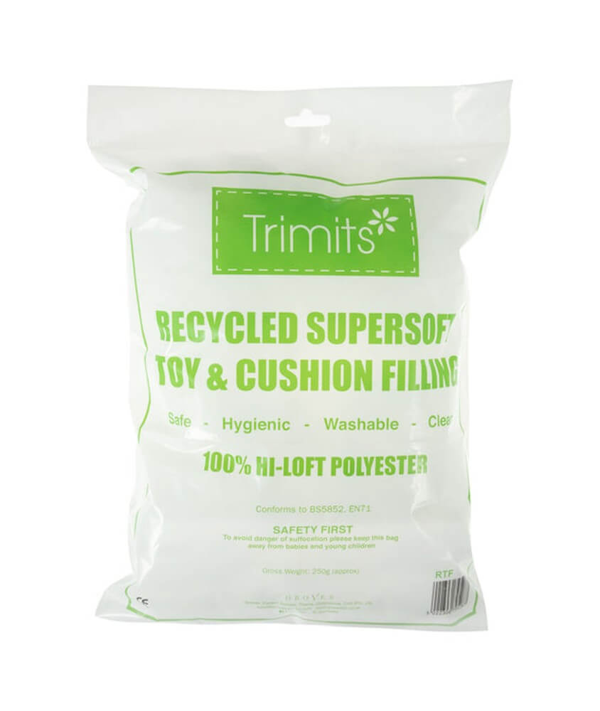 Garnissage Ultra Doux Recyclé pour Jouets et Coussins - Sac de 250 g - Trimits