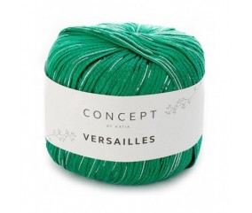 Fil à tricoter VERSAILLES - Katia  vert 92 sperenza