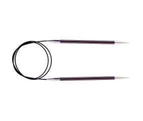 Aiguilles à tricoter circulaire fixes ZING cable 40 cm du N° 2 - Knitpro - 2,5 - vue 13