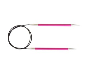 Aiguilles à tricoter circulaire fixes ZING cable 60 cm du N° 2,5 - Knitpro - 2,5 - vue 6