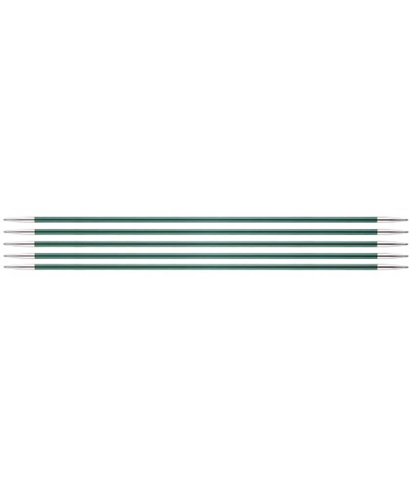 Aiguilles double pointes 15 cm Zing du N°2 à 8 - Knitpro