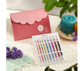 Set de 9 Crochets ZING en aluminium - Knitpro