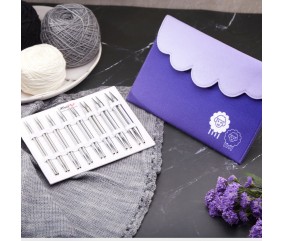 Set de 8 Aiguilles interchangeables de 13 cm NOVA METAL Deluxe- Knitpro