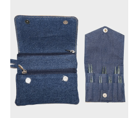 Set de 7 aiguilles courtes intercheangeables Denim - Knitpro