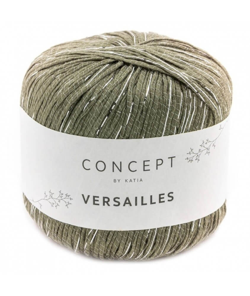 Fil à tricoter VERSAILLES - Katia vert 98 Fil à tricoter VERSAILLES - Katia vert 98