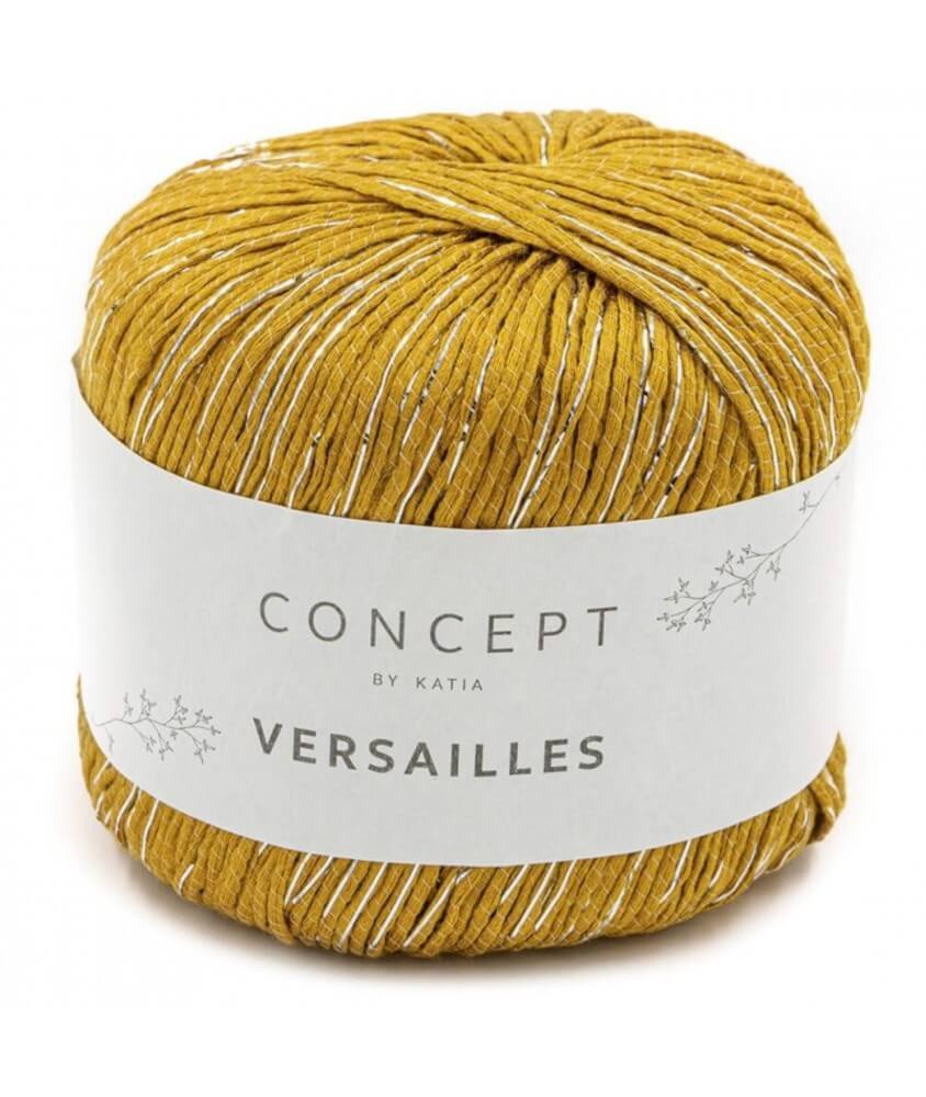Fil à tricoter VERSAILLES - Katia sperenza jaune 99 Fil à tricoter VERSAILLES - Katia sperenza jaune 99