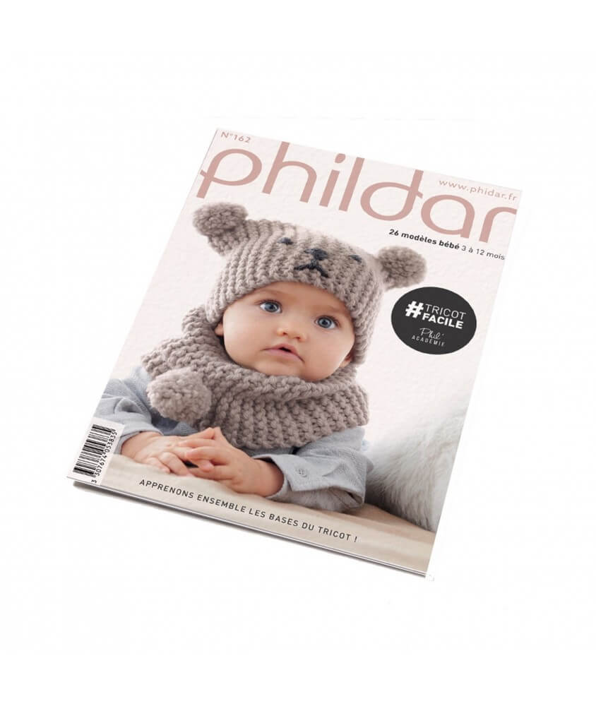 Catalogue layette Débutant Automne/Hiver 2018/2019 N°162 - Phildar Catalogue layette Débutant Automne/Hiver 2018/2019 N°162 - Phildar