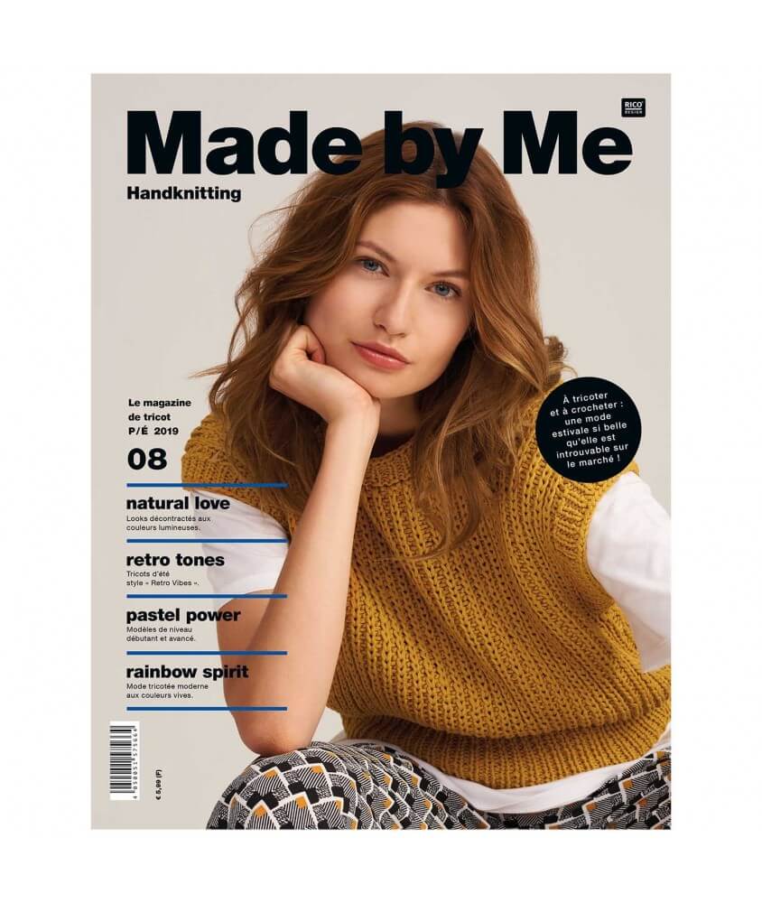 Magazine à tricoter Made by Me N°8 Printemps/Été 2019 - Rico Design 