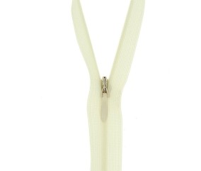 Fermeture à glissière : Non séparable : Invisible : N° 2 : 22 cm