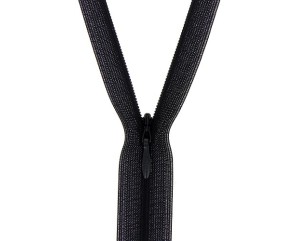 Fermeture à glissière : Non séparable : Invisible : N° 2 : 22 cm