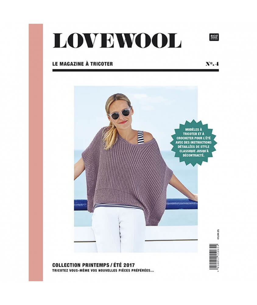 Catalogue LOVEWOOL N°4 Printemps/Eté 2017 - Rico Design