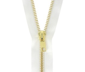 Fermeture à glissière : Séparable : N° 5 : 45 cm : Métal