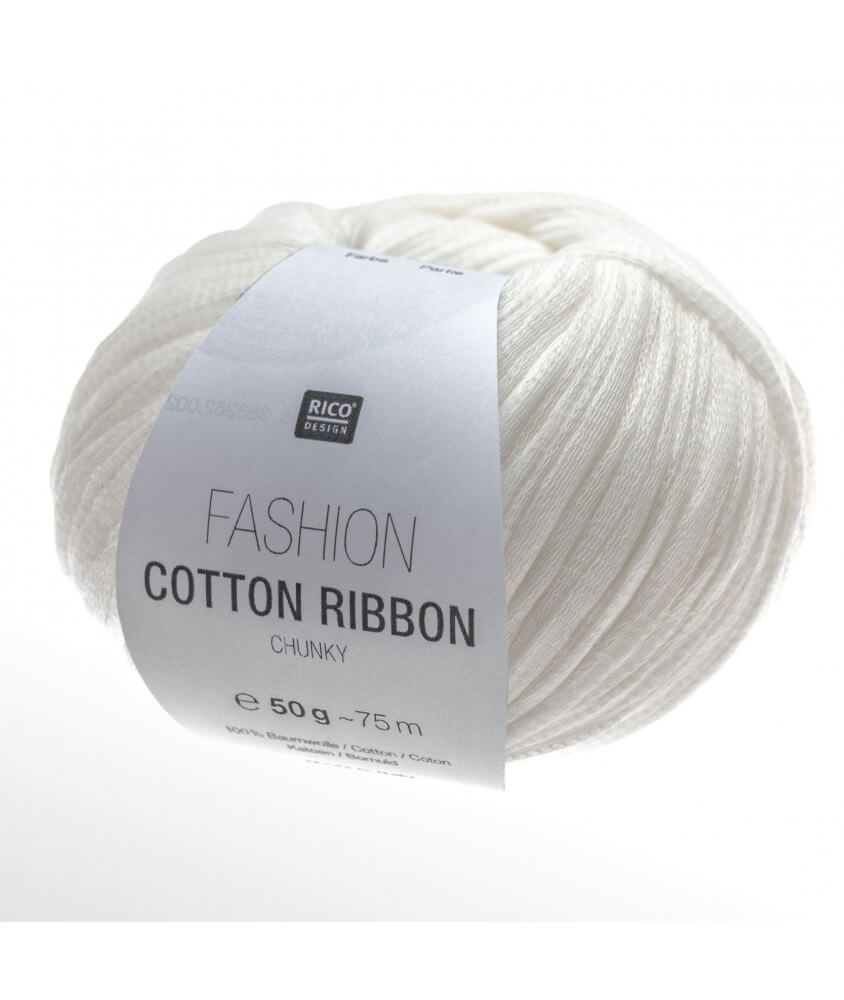 Pelote de coton à tricoter FASHION COTTON CHUNKY - Rico Design
