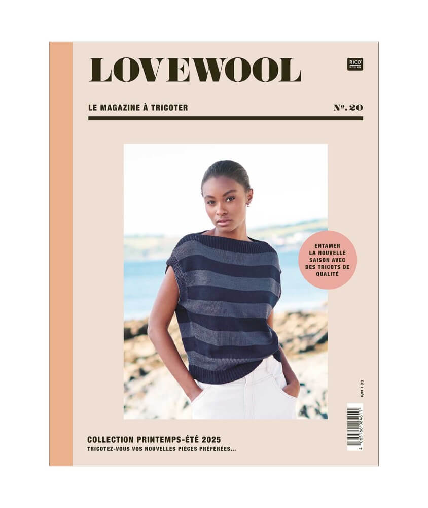Catalogue Lovewool Printemps/Été n°20 de Rico Design : Découvrez les tendances tricot et crochet de la saison