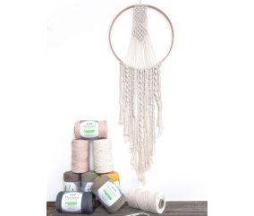 Bobine de corde MACRAME 330 GR - Gründl