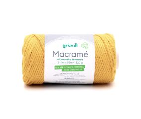 Bobine de corde MACRAME 330 GR - Gründl