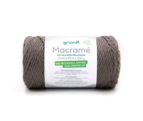 Bobine de corde MACRAME 330 GR - Gründl