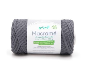 Bobine de corde MACRAME 330 GR - Gründl