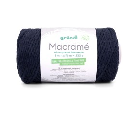 Bobine de corde MACRAME 330 GR - Gründl