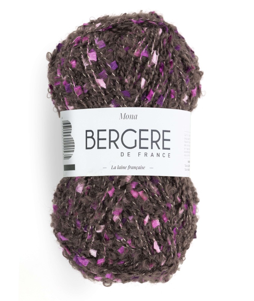 Lot De Pelotes De Laine/acrylique Bergère De France 'Bergeronnette' - Noir