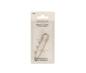 Epingles Kilt "Volutes" 76mm - Bohin