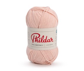 Pelote de Coton Phildar - Phil Cabotine 3 - 40g  : Douceur et Légèreté au Rendez-vous !