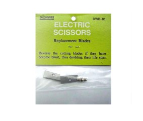 Lot de 2 Lames pour Ciseaux de coupe électriques à batterie de brosse DW-101