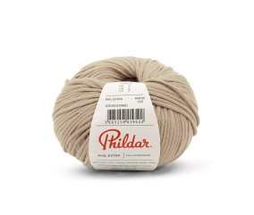 Pelote de coton Phil Extra de 100Gr de Phildar : Douceur et Polyvalence pour Toutes Vos Créations
