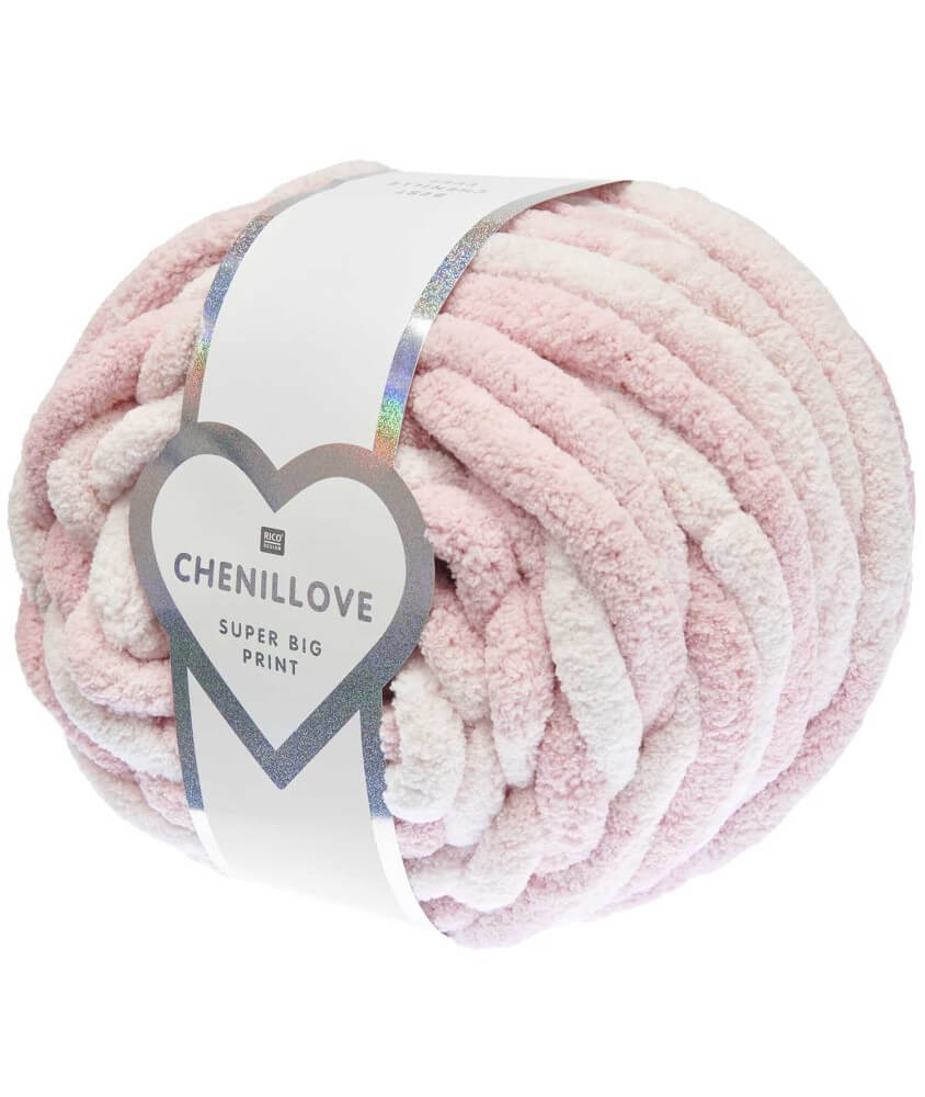 Pelote Chenillove Super Big Print 300g – Rico Design : Douceur XXL pour des Créations Moelleuses