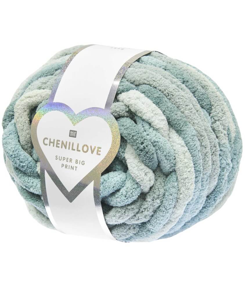 Pelote Chenillove Super Big Print 300g – Rico Design : Douceur XXL pour des Créations Moelleuses