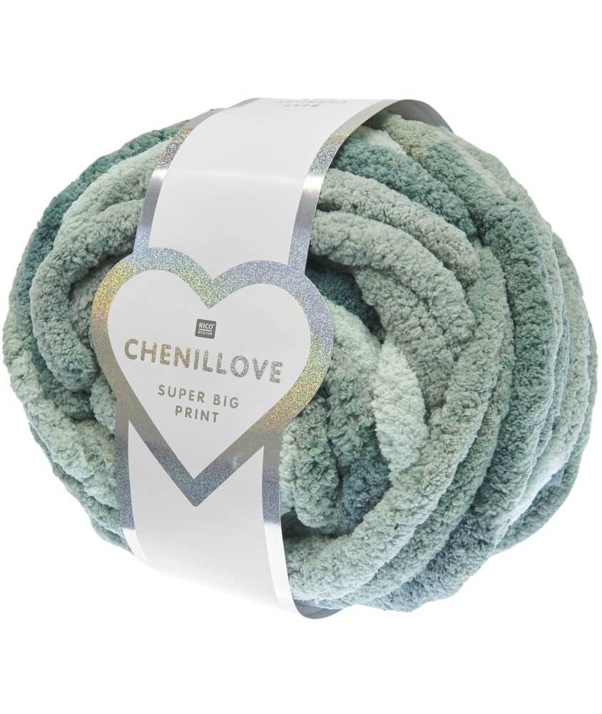 Pelote Chenillove Super Big Print 300g – Rico Design : Douceur XXL pour des Créations Moelleuses