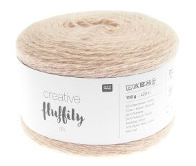 Coton à tricoter Creative FLUFFILY - 150 GR - Rico Design