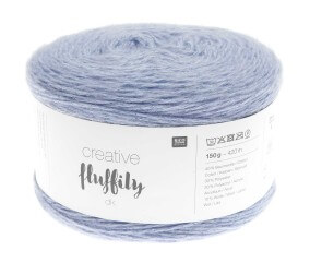 Coton à tricoter Creative FLUFFILY - 150 GR - Rico Design