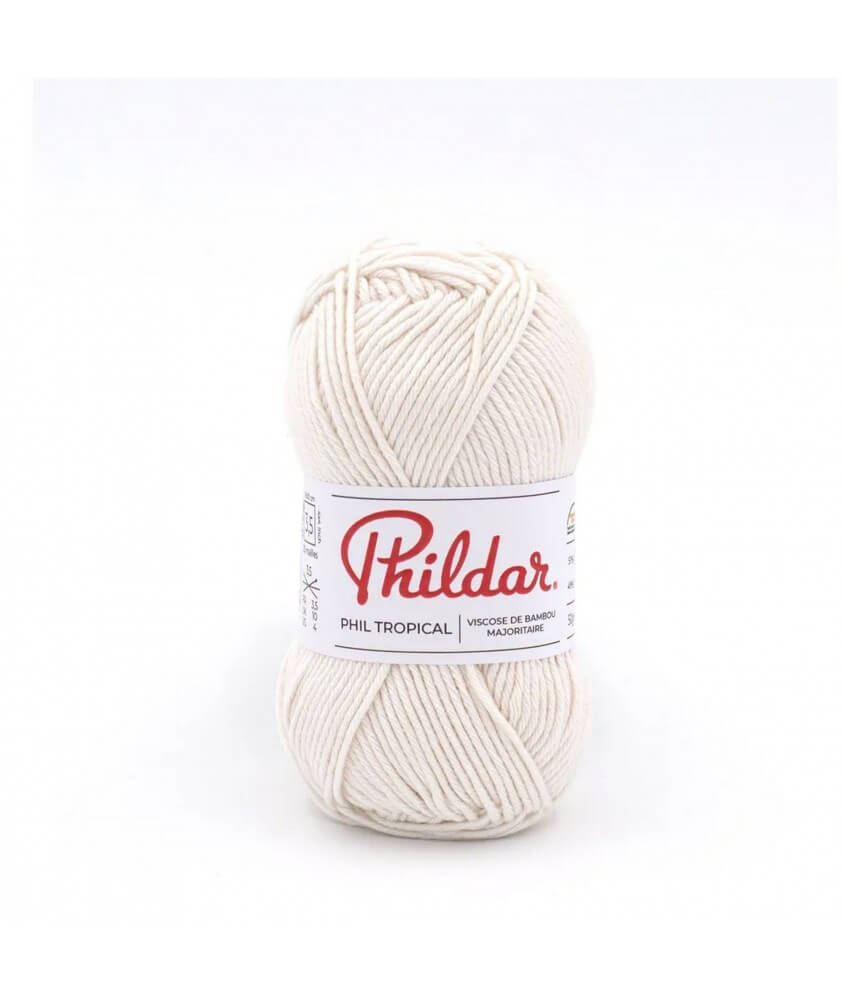 Fil bambou à tricoter PHIL TROPICAL - Phildar - certifié Oeko-Tex Fil bambou à tricoter PHIL TROPICAL - Phildar - certifié Oeko-Tex