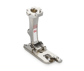 Pied Ourleur étroit 4mm pour point droit N°64 - Bernina