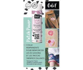 Patch Power Colle Renfort Écussons et Thermocollants 125 ml - Odif - Fixation Permanente & Résistant