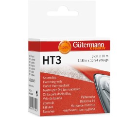 Ourlet thermocollant HT3 - 3 cm x 10 m - Gütermann