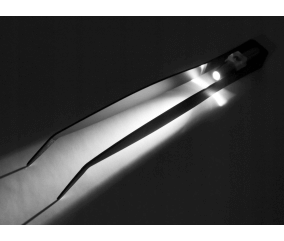 Pince Courbe en Métal avec Éclairage LED – Précision et Confort Absolus !